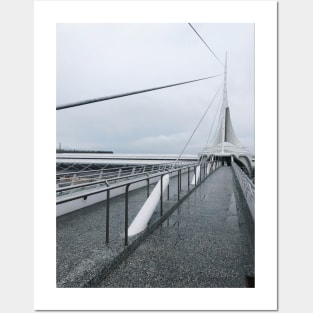 Milwaukee Art Museum Grey Skies Posters and Art